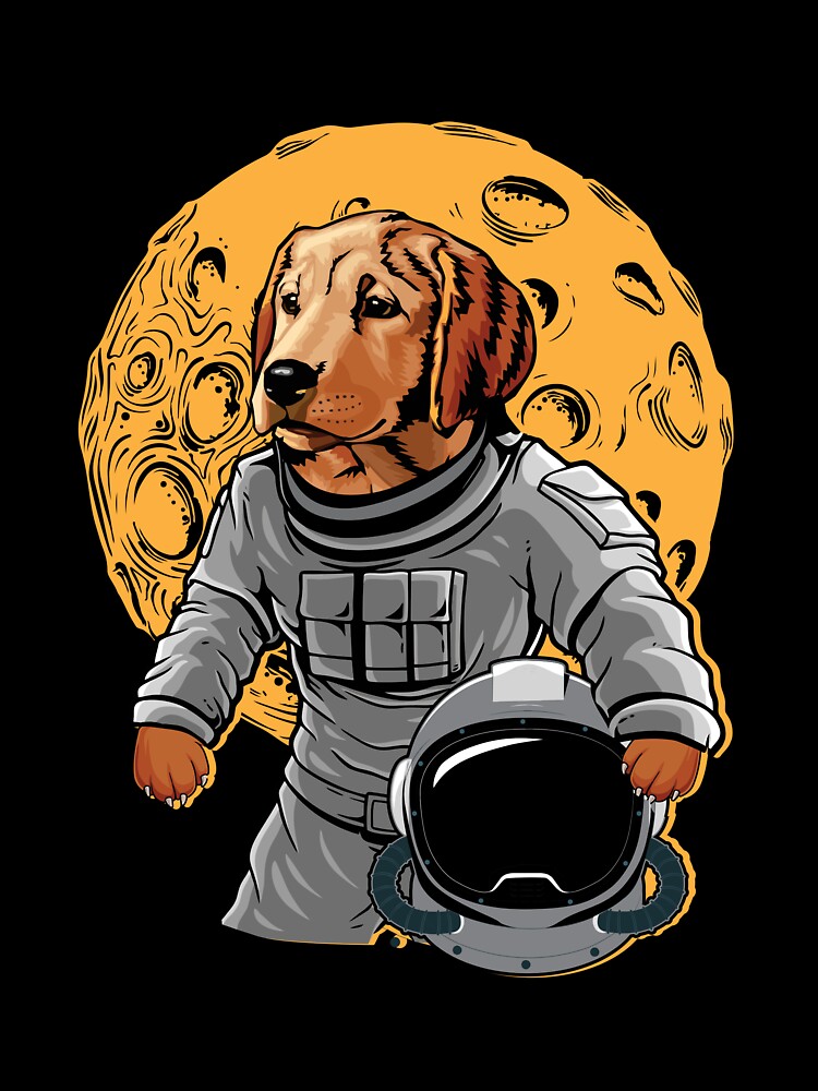 Dog Astronaut For Men Women Kids - Astronomer Gift Funny Space