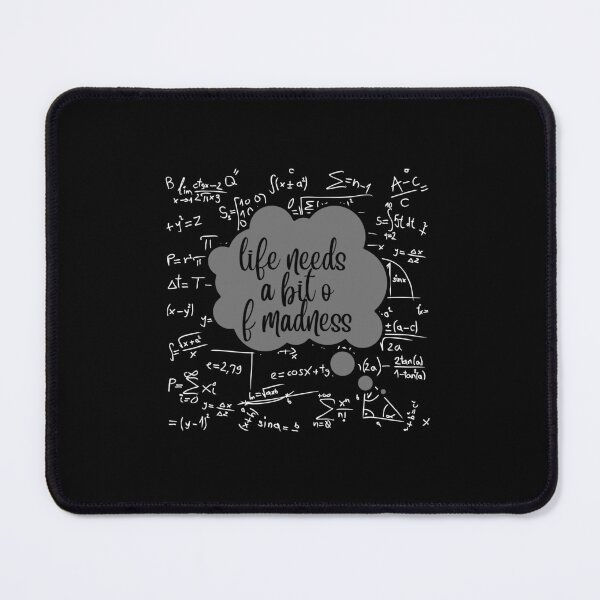 Item preview, LIFE NEEDS A BIT OF MADNESS. designed and sold by ELEGANTRETRO.