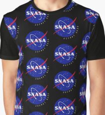 SNASA (Secret NASA - Logo) Graphic T-Shirt