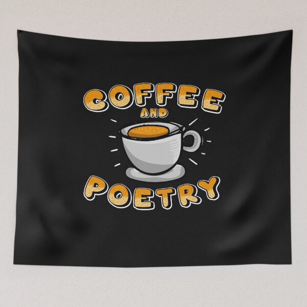 Item preview, Coffee And Poetry Reading Lovers Gift Idea designed and sold by Músico Ilustre.