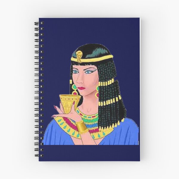 Item preview, Cleopatra drinks Coffee, the beautiful ancient Egyptian queen in Alexandria  designed and sold by AnadAA.