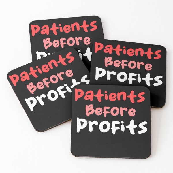Item preview, Patients Before Profits designed and sold by uwart.