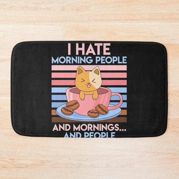 Item preview, I hate morning people coffee designed and sold by vwglaesqv75.