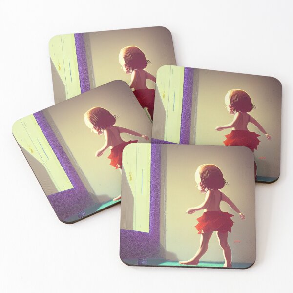 Item preview, Little Girl Ready for a Splash designed and sold by PlacidHinds.