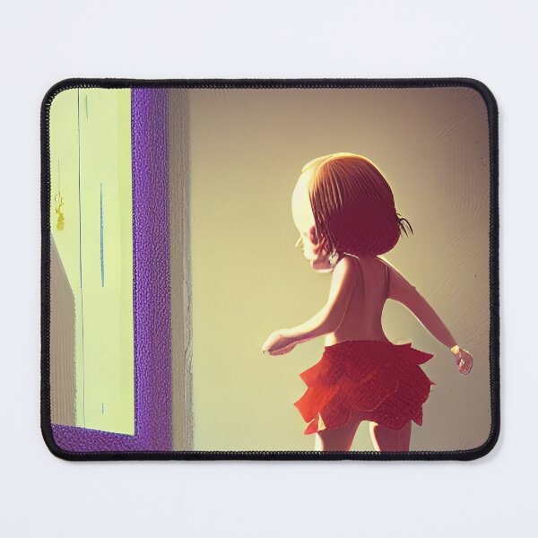 Item preview, Little Girl Ready for a Splash designed and sold by PlacidHinds.