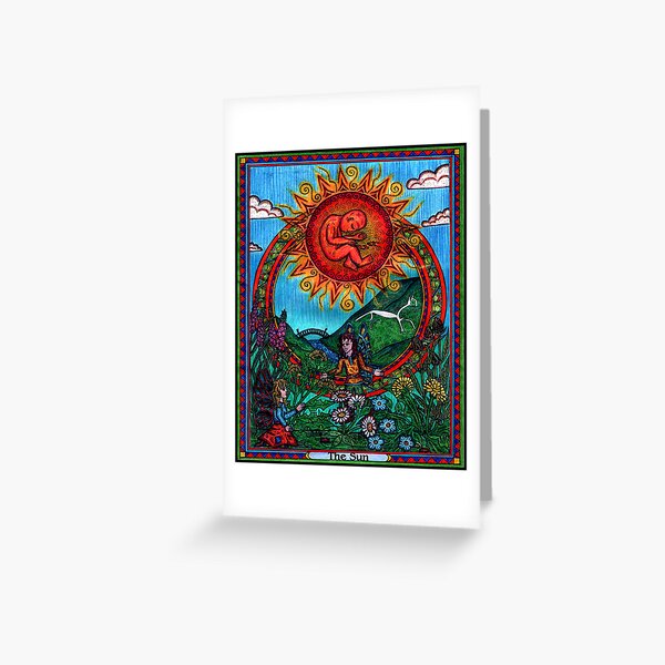 Item preview, The Sun Card, Tarot designed and sold by CherrieB.