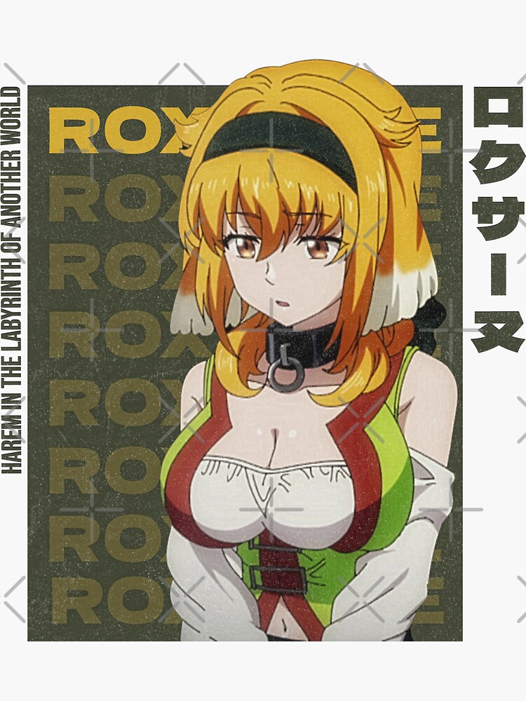 Roxanne Harem in the Labyrinth of Another World v3 Sticker for