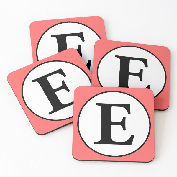 Item preview, Monogram E Initial E Letter E designed and sold by jaycartoonist.
