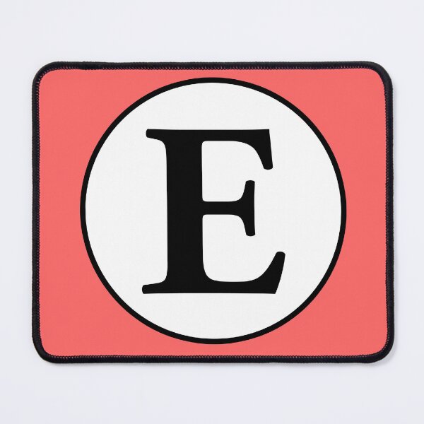 Item preview, Monogram E Initial E Letter E designed and sold by jaycartoonist.