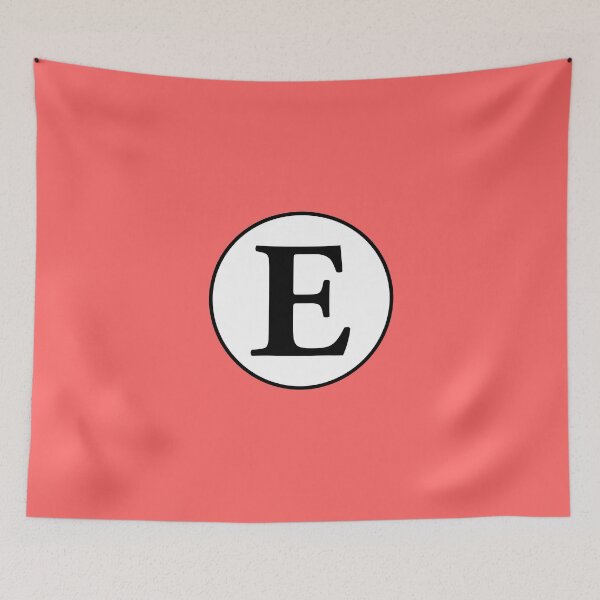 Item preview, Monogram E Initial E Letter E designed and sold by jaycartoonist.