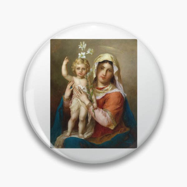 Aperçu de l'œuvre Vierge Marie Sainte icône art catholique créée et vendue par FedericoPredov.