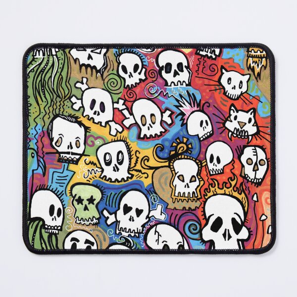 Item preview, Hand drawn and colored Skulls Page 2022 designed and sold by Amy Chace.