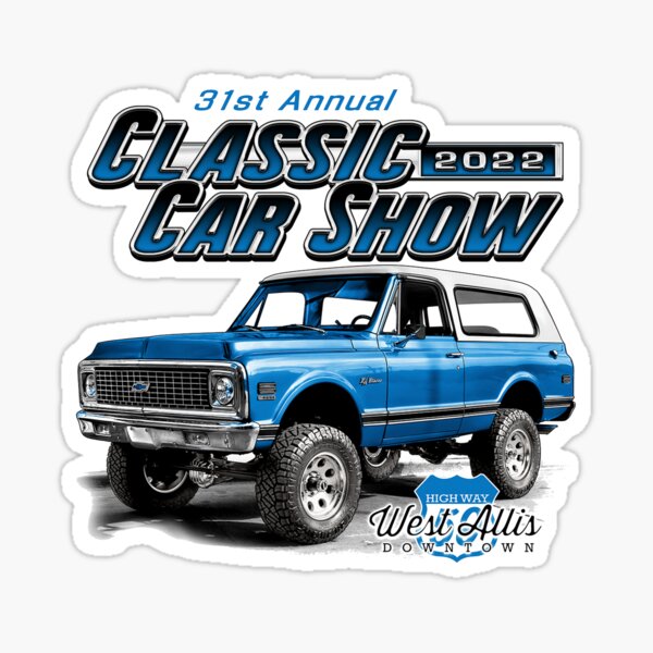 2022 Classic Car Show Sticker