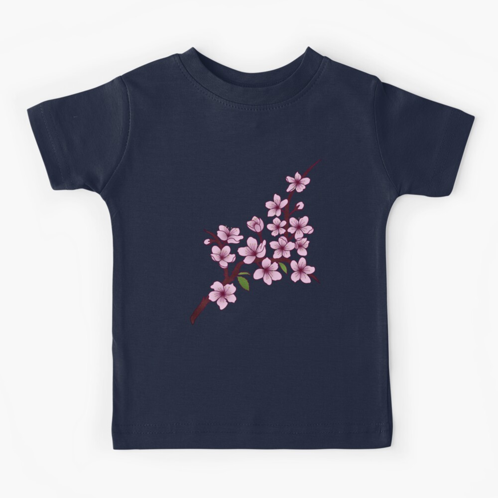 cherry blossom- national flower of japan Kids T-Shirt for Sale by  Floralfusion