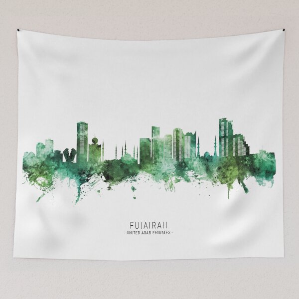 Item preview, Fujairah Skyline designed and sold by ArtPrints.