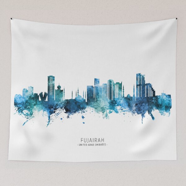 Item preview, Fujairah Skyline designed and sold by ArtPrints.