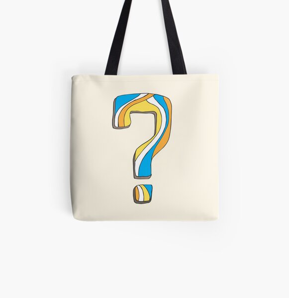 Why? All Over Print Tote Bag