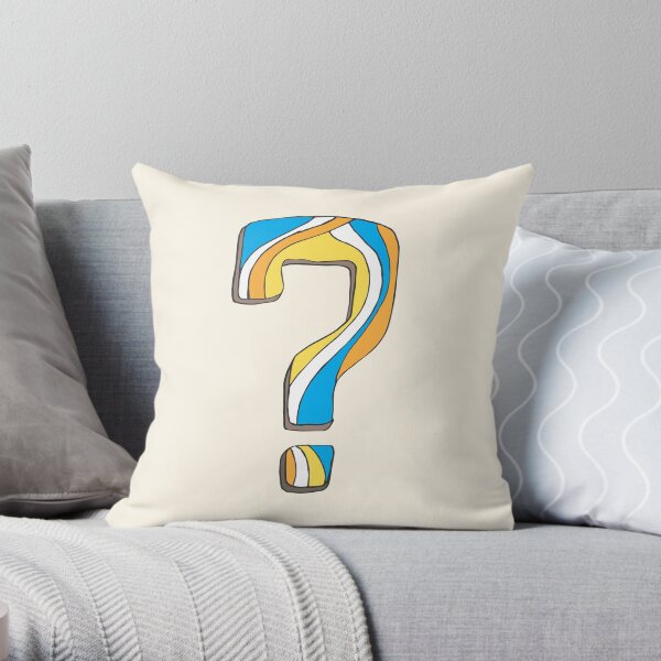 Why? Throw Pillow