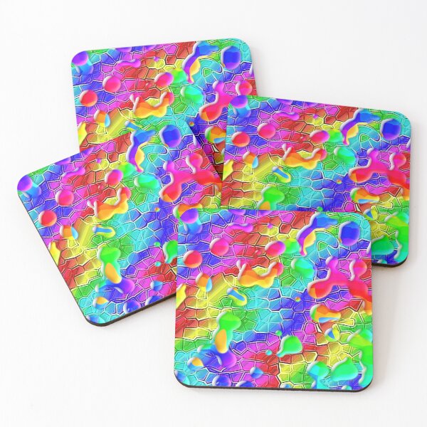 Item preview, FUNNY ABSTRACT WATERDROP RAINBOW DREAMING PAINTING. designed and sold by Ralek.