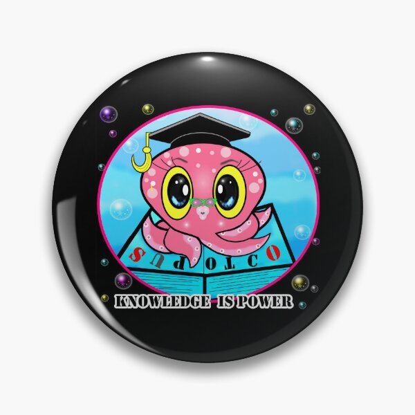 Item preview, Octopus- knowledge is power  designed and sold by Shirley cute art .