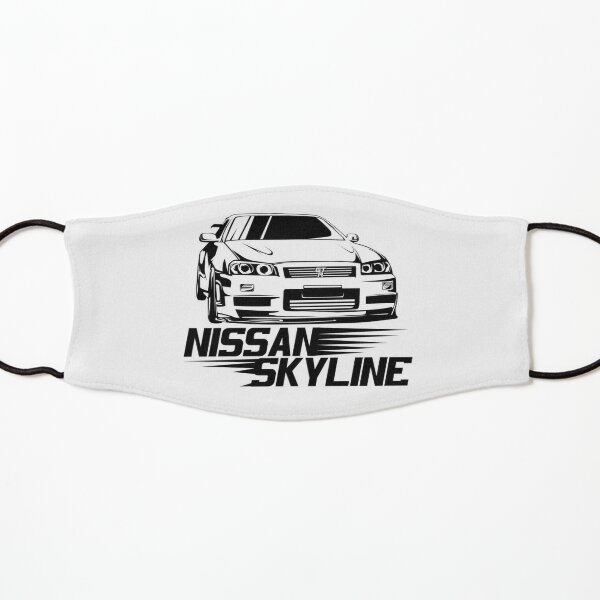 Nissan Skyline GTR R34 Mascarilla para niños