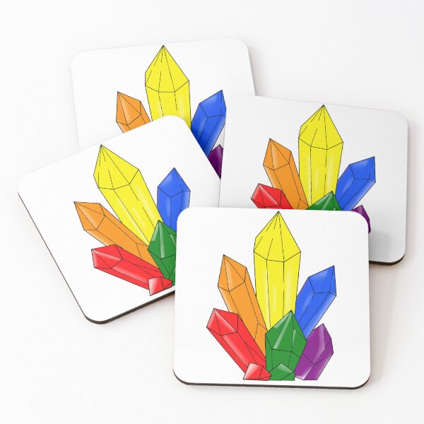 Item preview, Queer rainbow crystals designed and sold by atlasbackache.