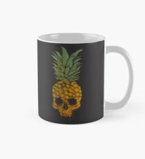 Green Punk Gold Skull Classic Mug