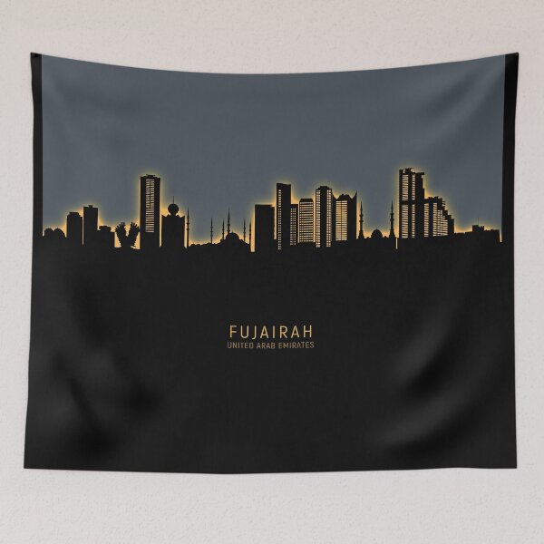 Item preview, Fujairah Skyline designed and sold by ArtPrints.