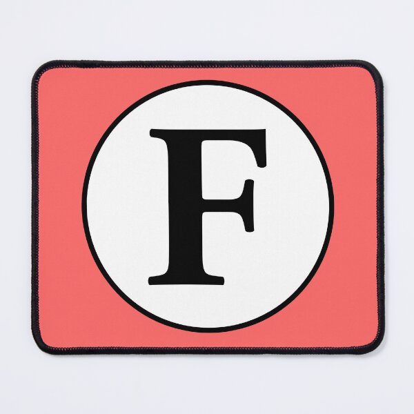 Item preview, Monogram F Initial F Letter F designed and sold by jaycartoonist.