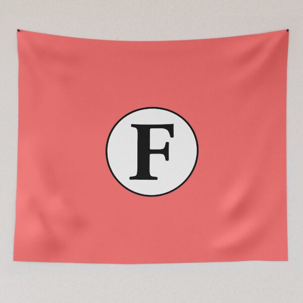 Item preview, Monogram F Initial F Letter F designed and sold by jaycartoonist.