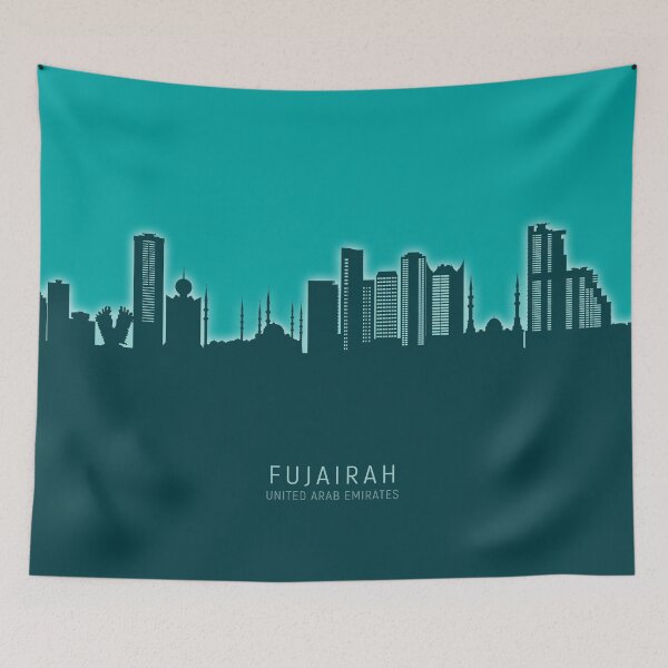 Item preview, Fujairah Skyline designed and sold by ArtPrints.