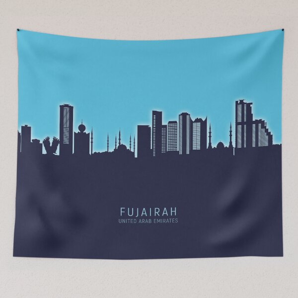 Item preview, Fujairah Skyline designed and sold by ArtPrints.