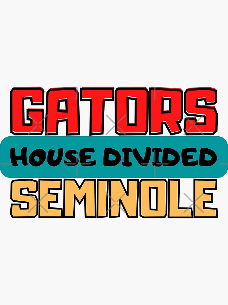 "House Divided " Sticker for Sale by Hamdanisalim Redbubble