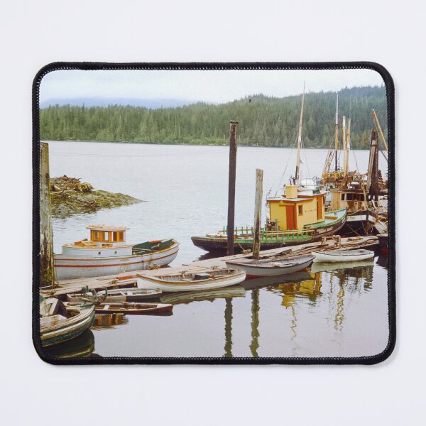 Item preview, 1940s - View of Boats at The Prince Rupert Island, British Columba, Canada designed and sold by thatwaslife.
