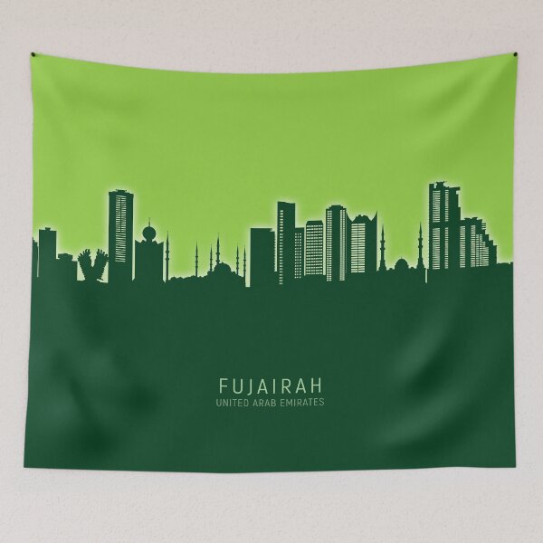 Item preview, Fujairah Skyline designed and sold by ArtPrints.