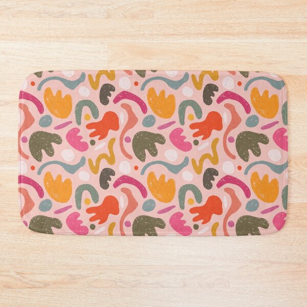 Item preview, Wiggly Retro Colored Shapes designed and sold by Laura Jane Kirton.