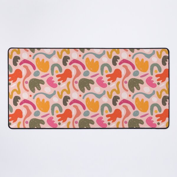 Item preview, Wiggly Retro Colored Shapes designed and sold by Laura Jane Kirton.