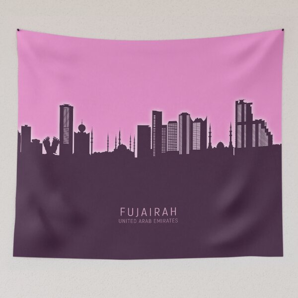 Item preview, Fujairah Skyline designed and sold by ArtPrints.