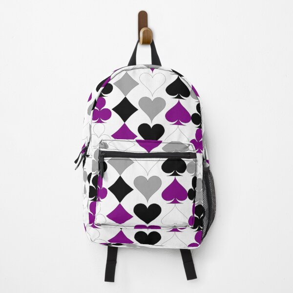 Item preview, Simple Ace Pride Suits Pattern (White Background) designed and sold by geometricity.