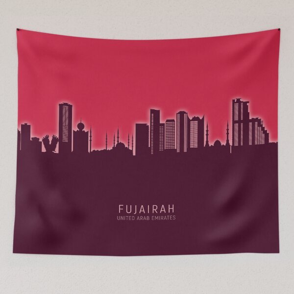 Item preview, Fujairah Skyline designed and sold by ArtPrints.