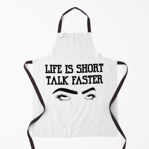 Item preview, Life is short talk faster [black] designed and sold by anstore0.