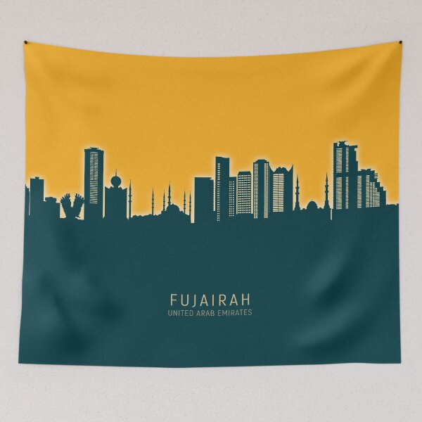 Item preview, Fujairah Skyline designed and sold by ArtPrints.