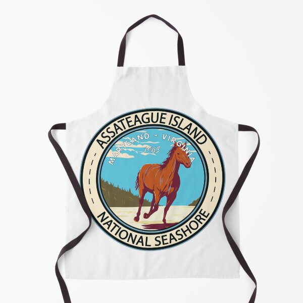 Item preview, Assateague Island National Seashore Badge designed and sold by KrisSidDesigns.