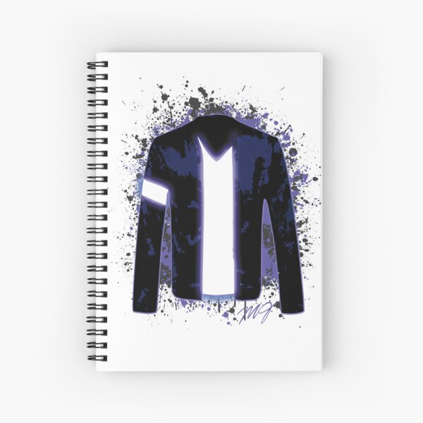 Michael Jackson Moonwalker Artistic Drawing of Hat and Glove | Spiral  Notebook