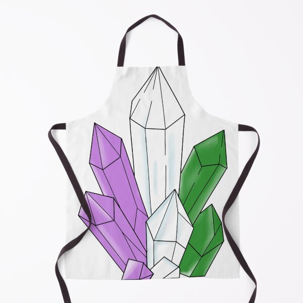 Item preview, Genderqueer crystals designed and sold by atlasbackache.