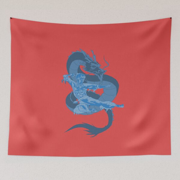 Item preview, Be like water dragon art designed and sold by Artbychristian.