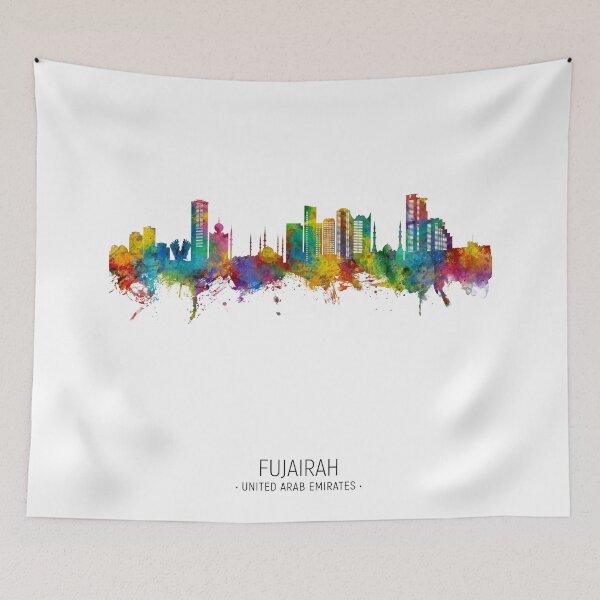 Item preview, Fujairah Skyline designed and sold by ArtPrints.