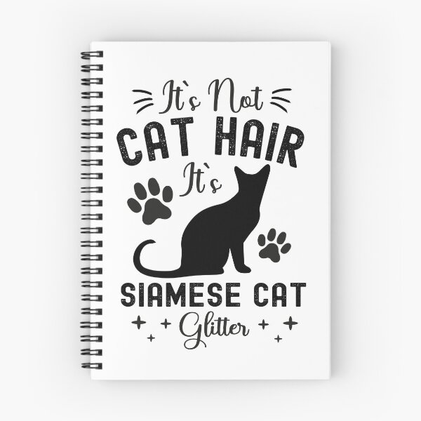 Item preview, It's Not Cat Hair It's Siamese Cat Glitter, Funny Siamese Cat Owner Quotes, Meezer, Mese, Owner Gifts designed and sold by PRINTED ..