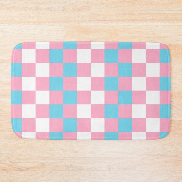 Item preview, Simple Trans Pride Square Pattern designed and sold by geometricity.