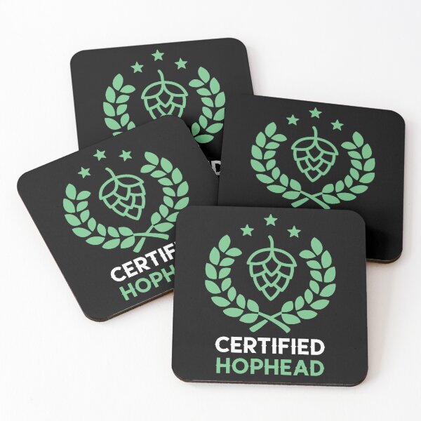 Item preview, Copy of Homebrewing Certified Hophead Funny designed and sold by OldCamp.